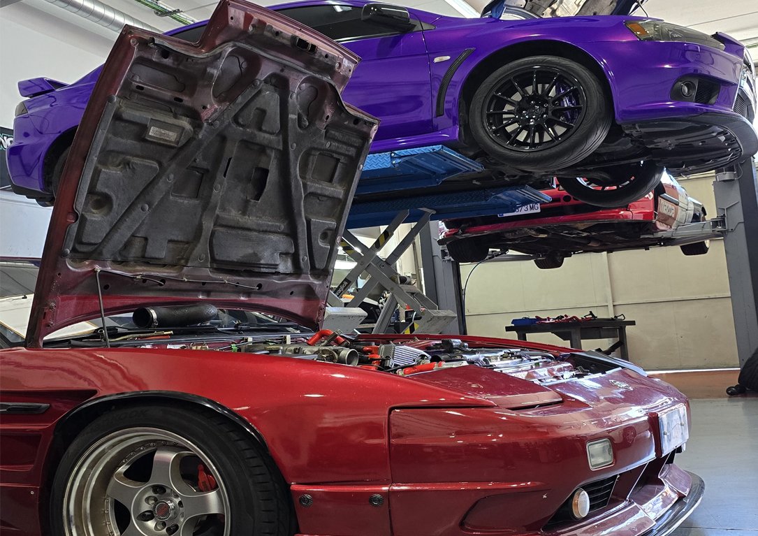 Nissan S13 de drift preparado en Loess Motorsport