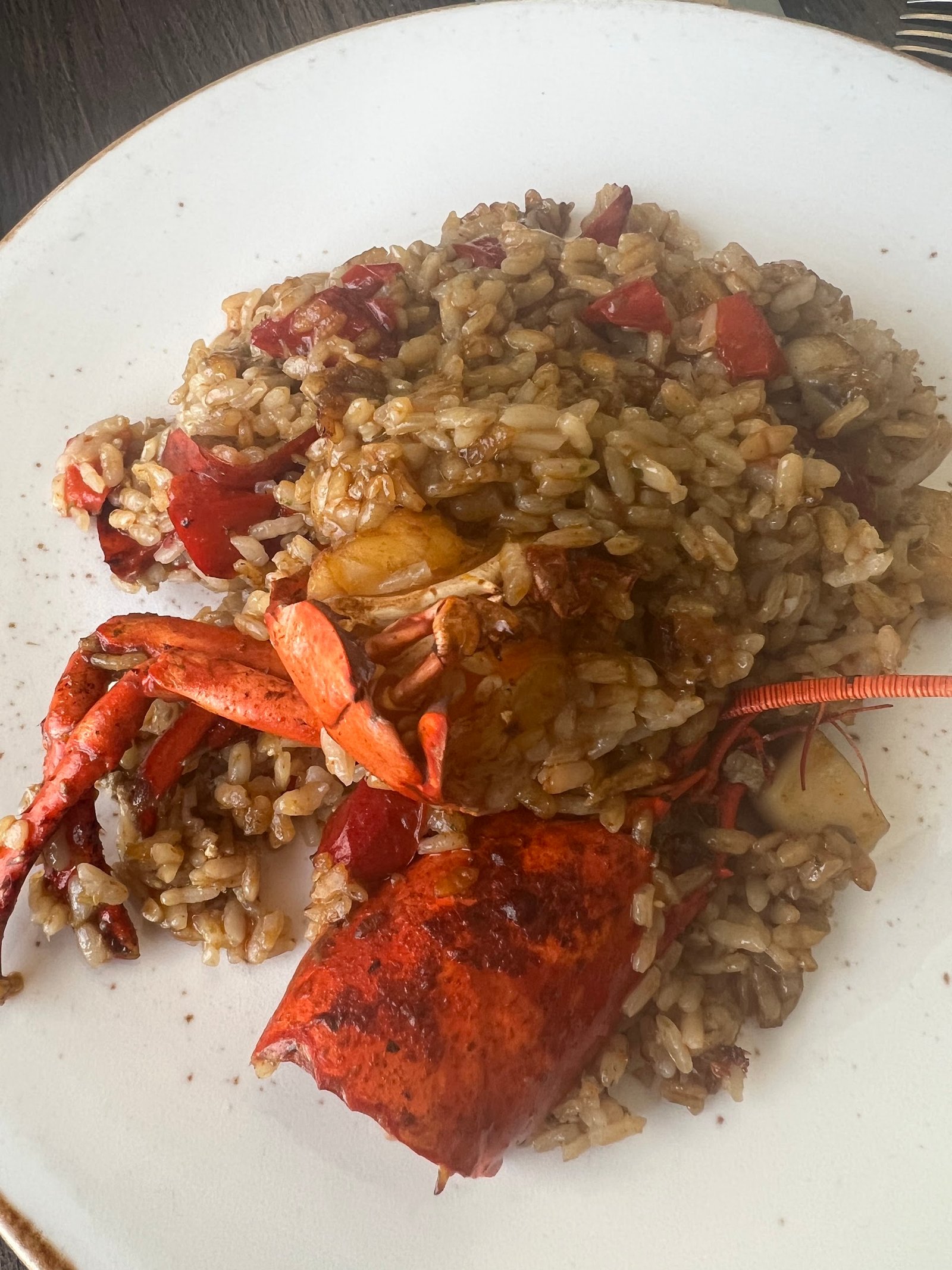 Arroz con bogavante de L'altre Can Mario's