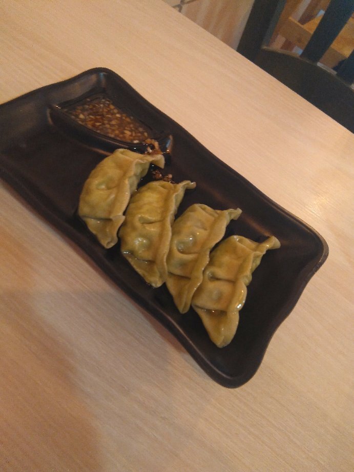 Gyozas a la plancha
