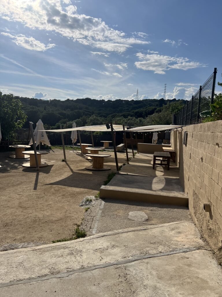 Jardín con vistas